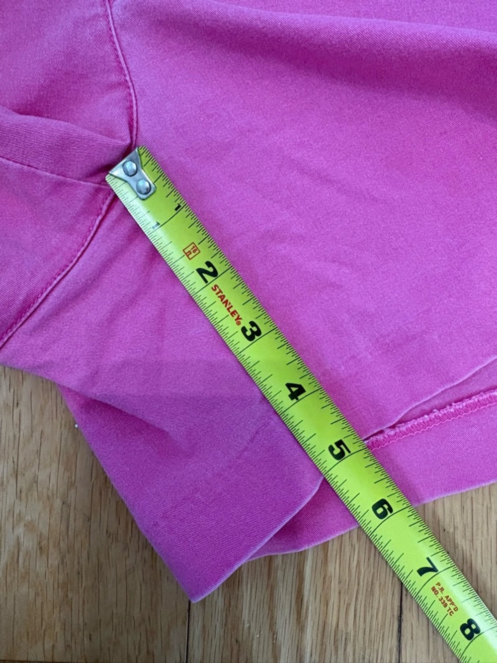 Nautica Pink Chino Shorts Women Mid Rise Cotton Preppy Summer 8 - Picture 6 of 7